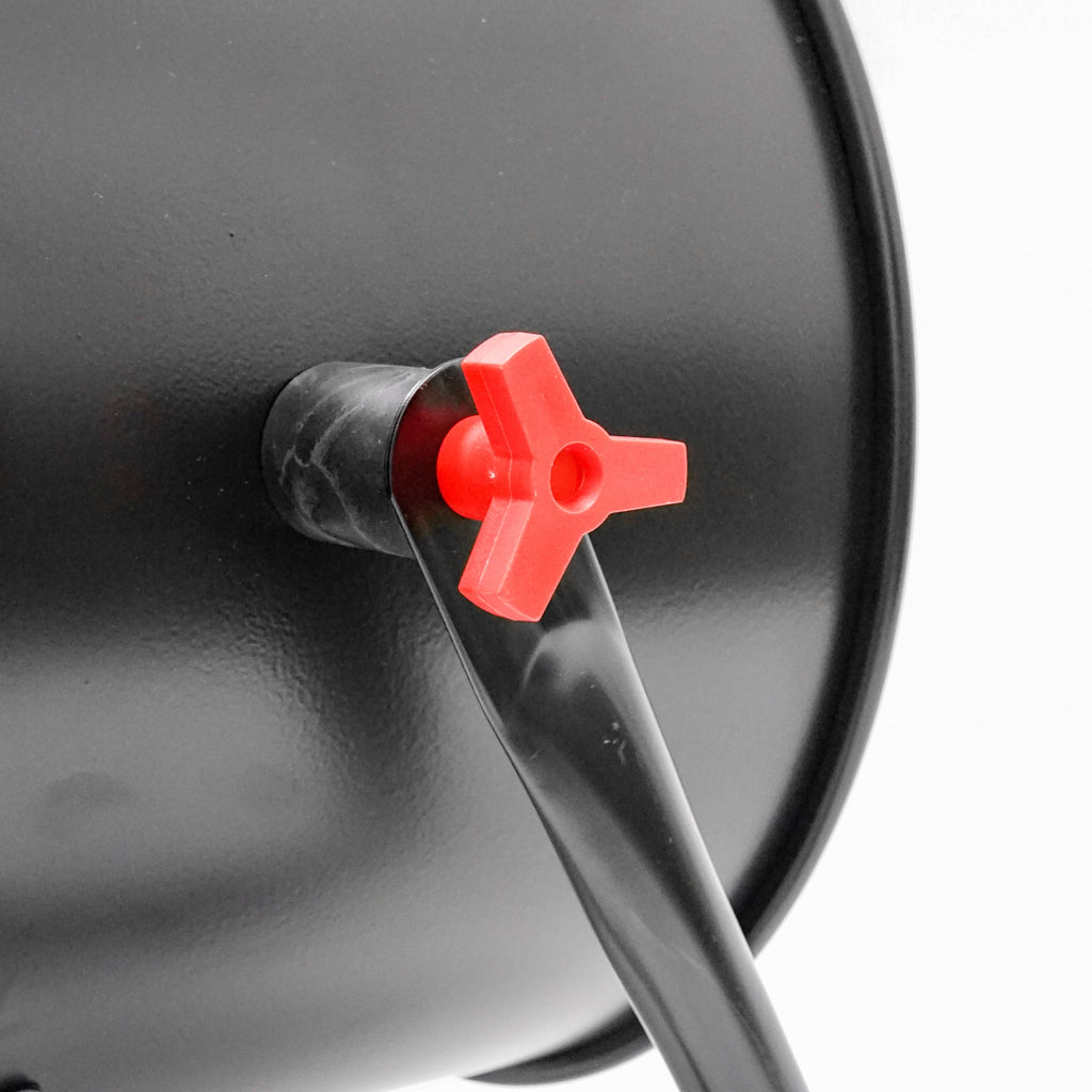Black & Red 16 inch 2-Speed Turbo Drum Fan K8576