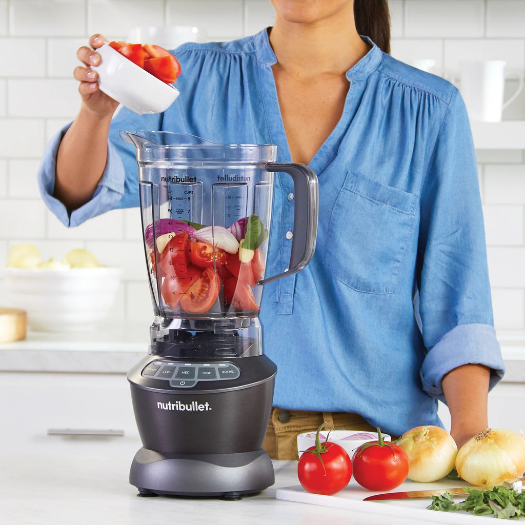 Dark Gray 64 oz. Full-Size Blender Combo V6400