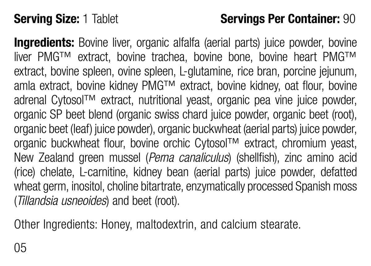 90 Tablets Whole Body Support X35108