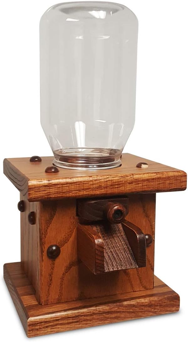 Wooden Candy Dispenser Gumball Machine B638