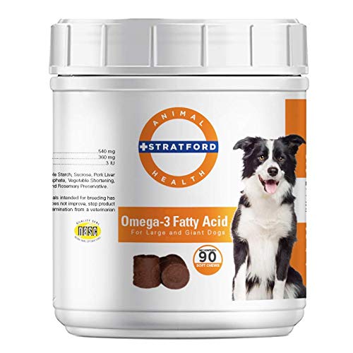 Omega 3 Fish Oil Soft Chew Dog Supplement 90 Soft Chews R515156