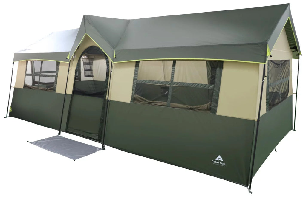 12 Person 3-Room Cabin Tent T432