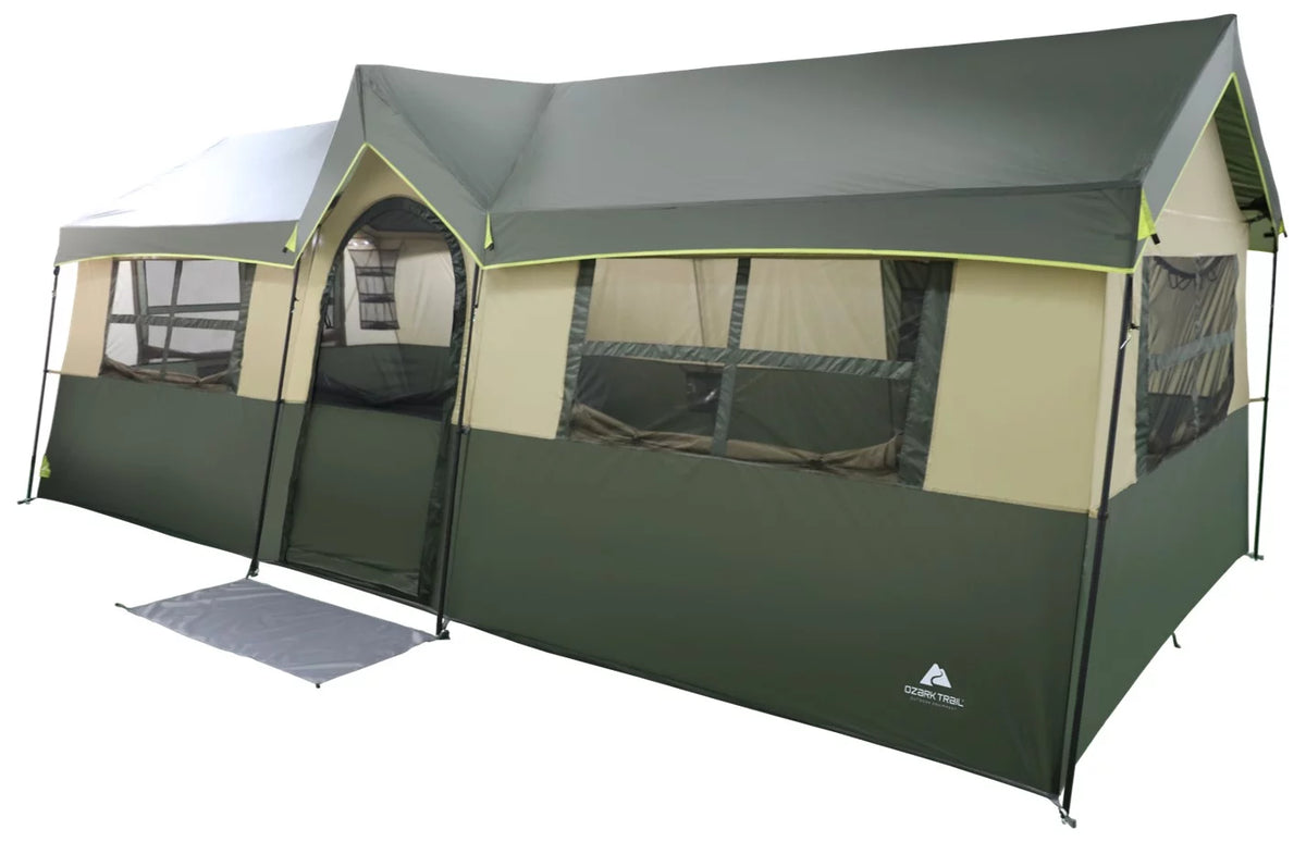 12 Person 3-Room Cabin Tent T432