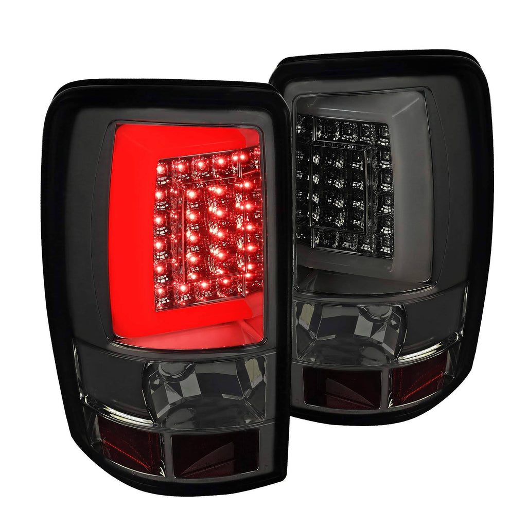 Smoke Lens LED Tail Lights Pair T470746