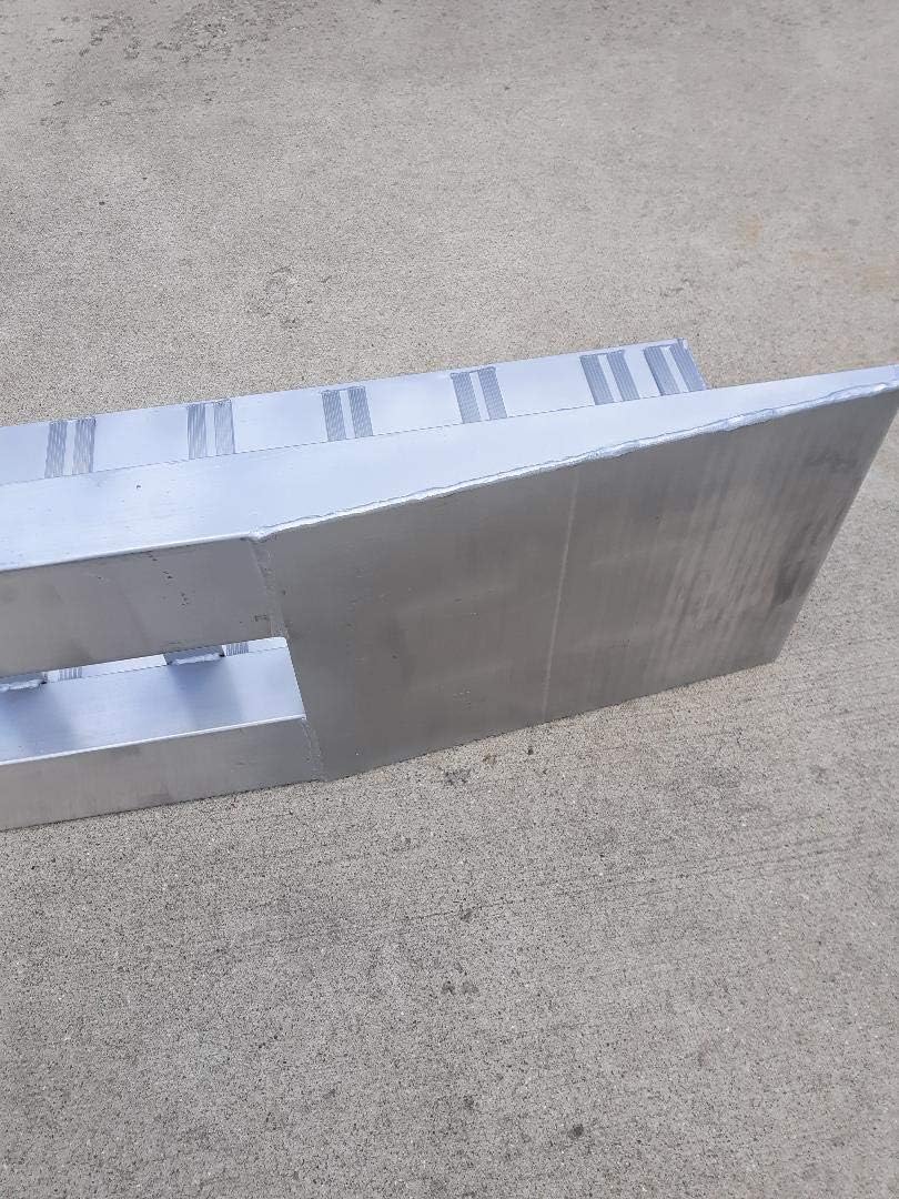 2 Aluminum Ramps 84" Long 10000lb Capacity Y31751
