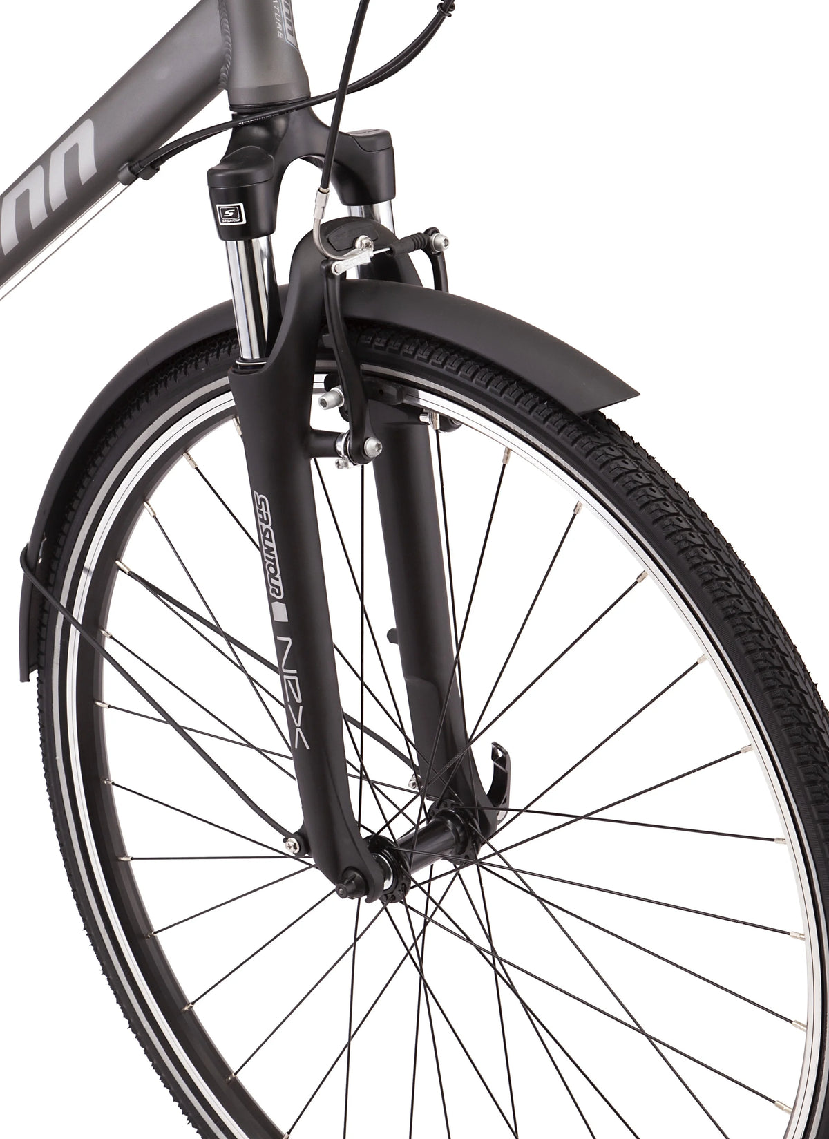 21 Speeds Hybrid Bike 700c Wheels Grey V132