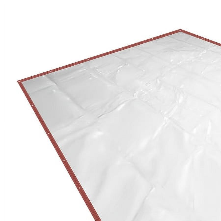 Brown Clear Awning Canopy Tarpaulin F4901