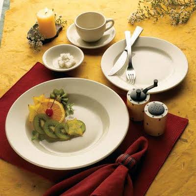 9 inch Ceramic White Plate PK24 C79306