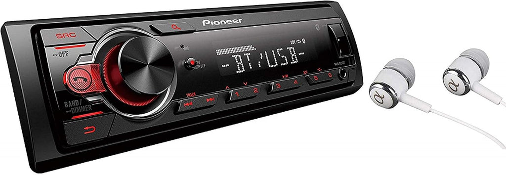 Single DIN Bluetooth Car Stereo Receiver Z7481