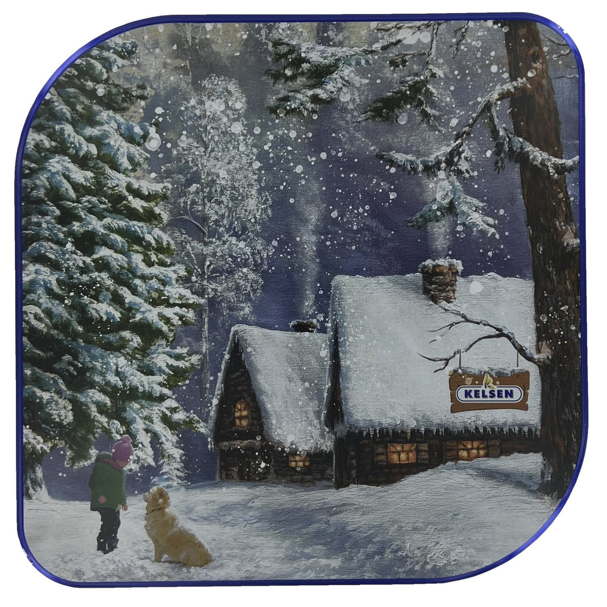 80 Ounce Danish Butter Cookies in Decorative Holiday Tin G1250