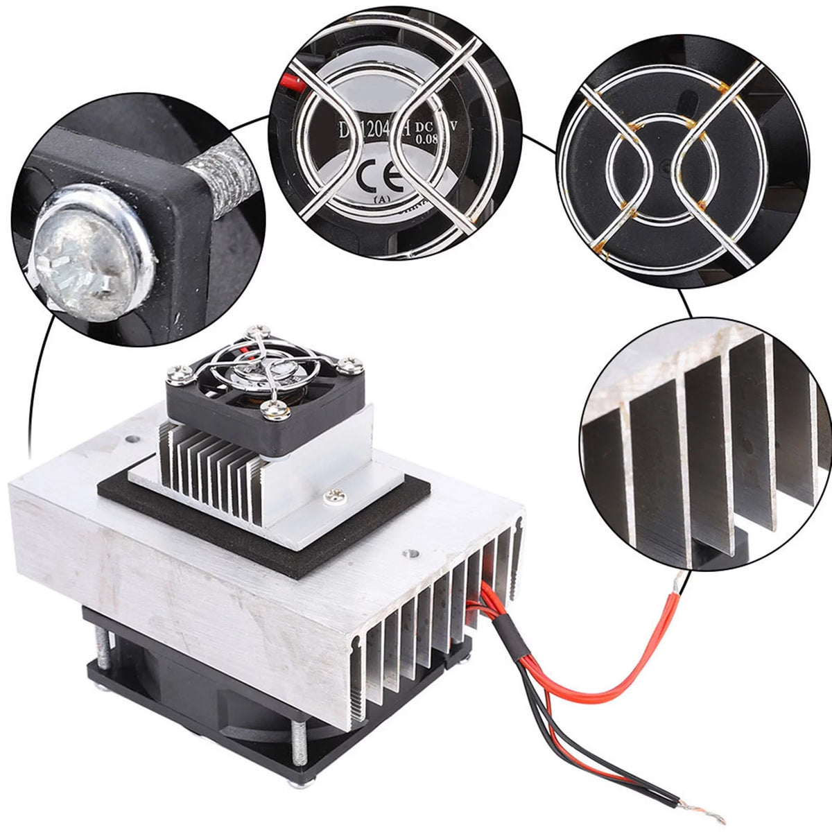 DIY Mini Semiconductor Refrigeration Cooling System Kit DC12V Y5535