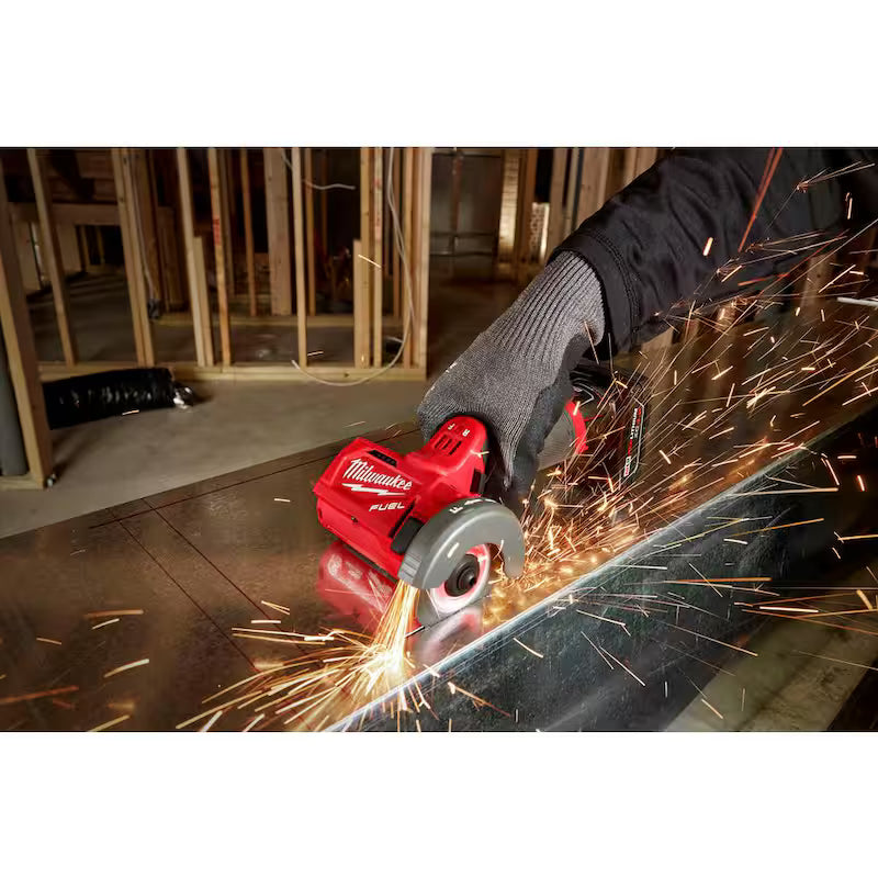 12V Brushless Cordless Cut Off Saw with 3 in. Diamond Tile Blades L550013