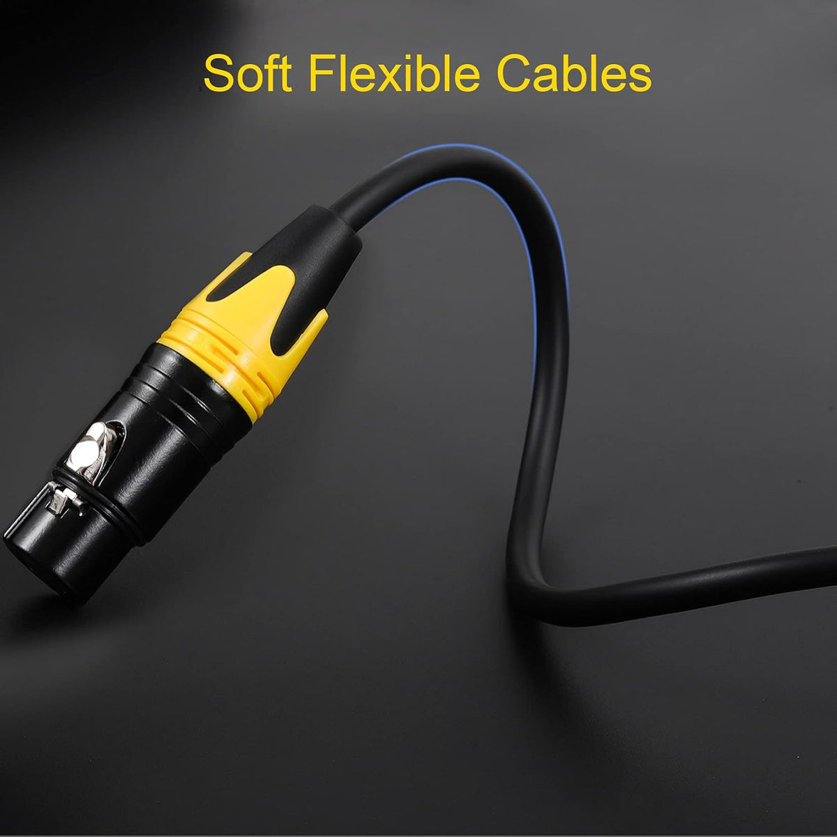 25 ft XLR Male to Female Patch Cables U498