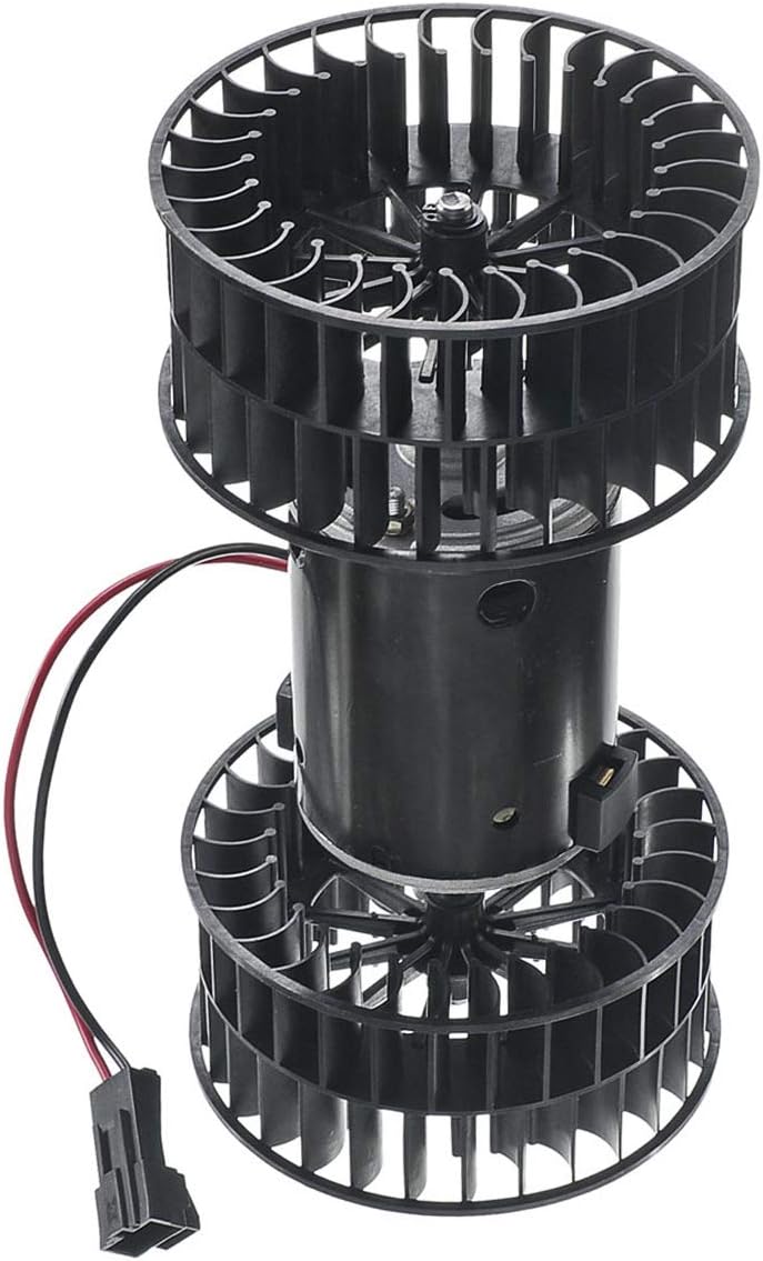 Heater Blower Motor with Fan Cage, Single Speed 12V, Pack of 2 N850