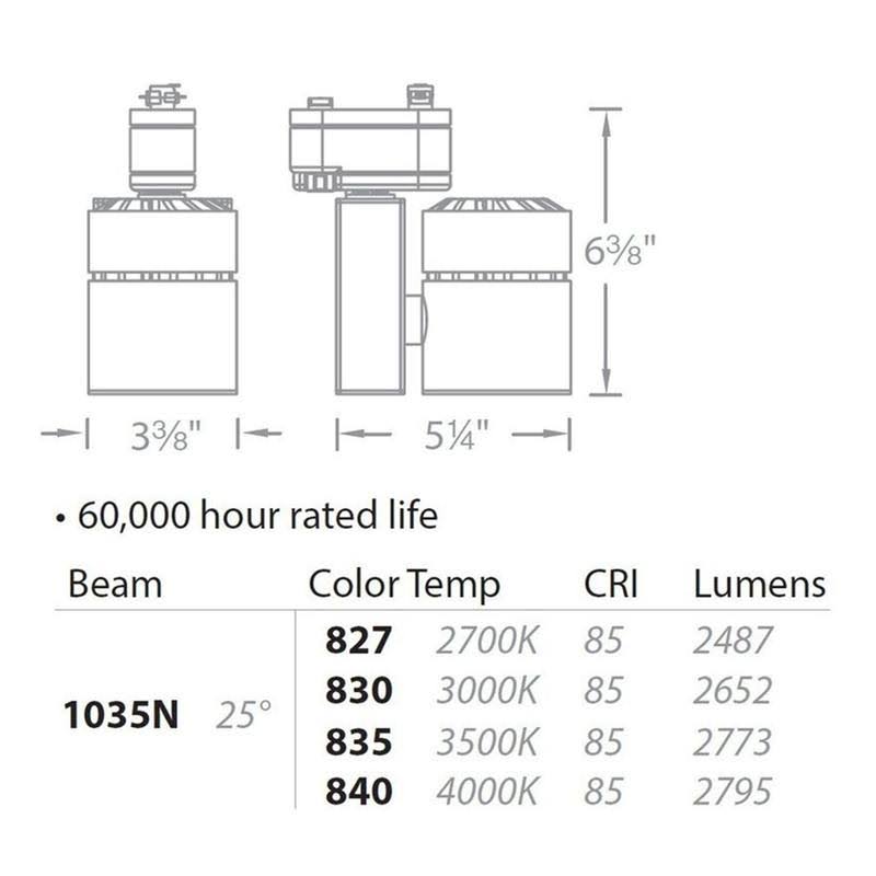 LED Track Head T8479