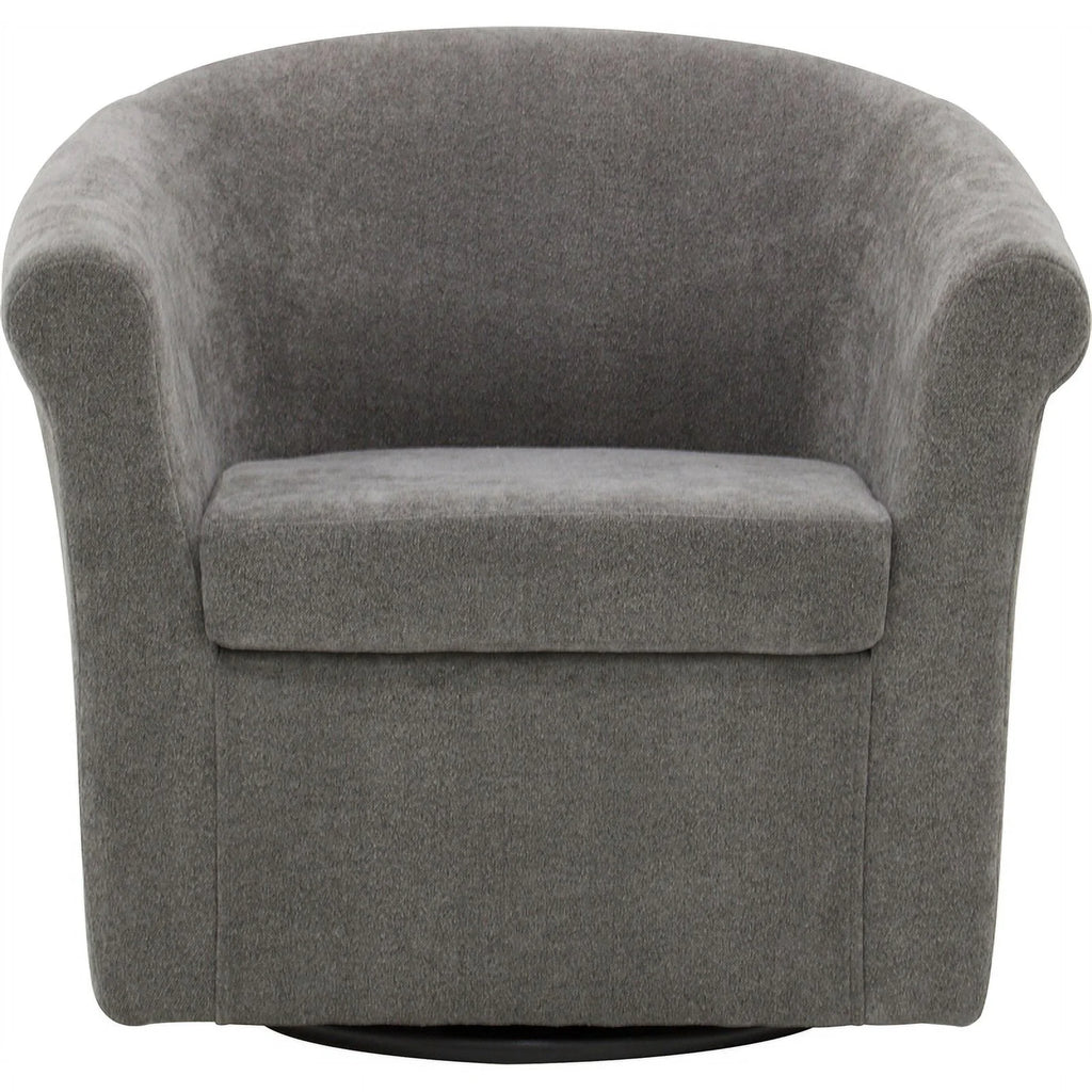 Gray Polyester Fabric Club Chair O23407