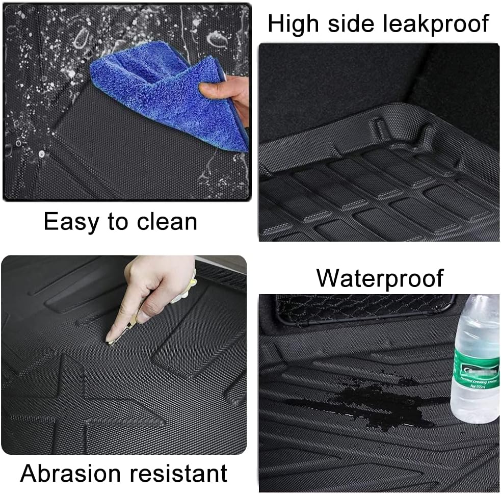 Ford Fusion Cargo Liner Trunk Mat All-Weather Pack of 2 Z90926
