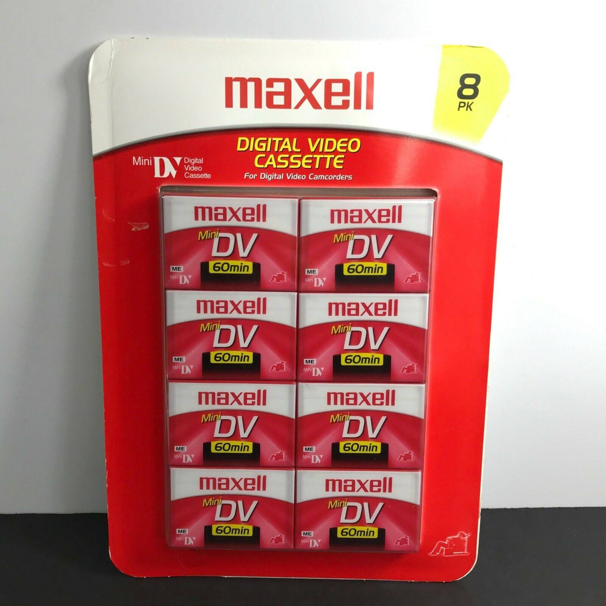 Mini DV 60min Digital Video Cassette 8 Pack R425880
