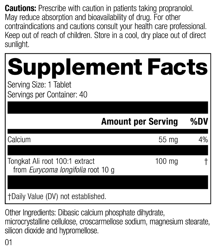 Tongkat Ali, 40 Tablets F41530