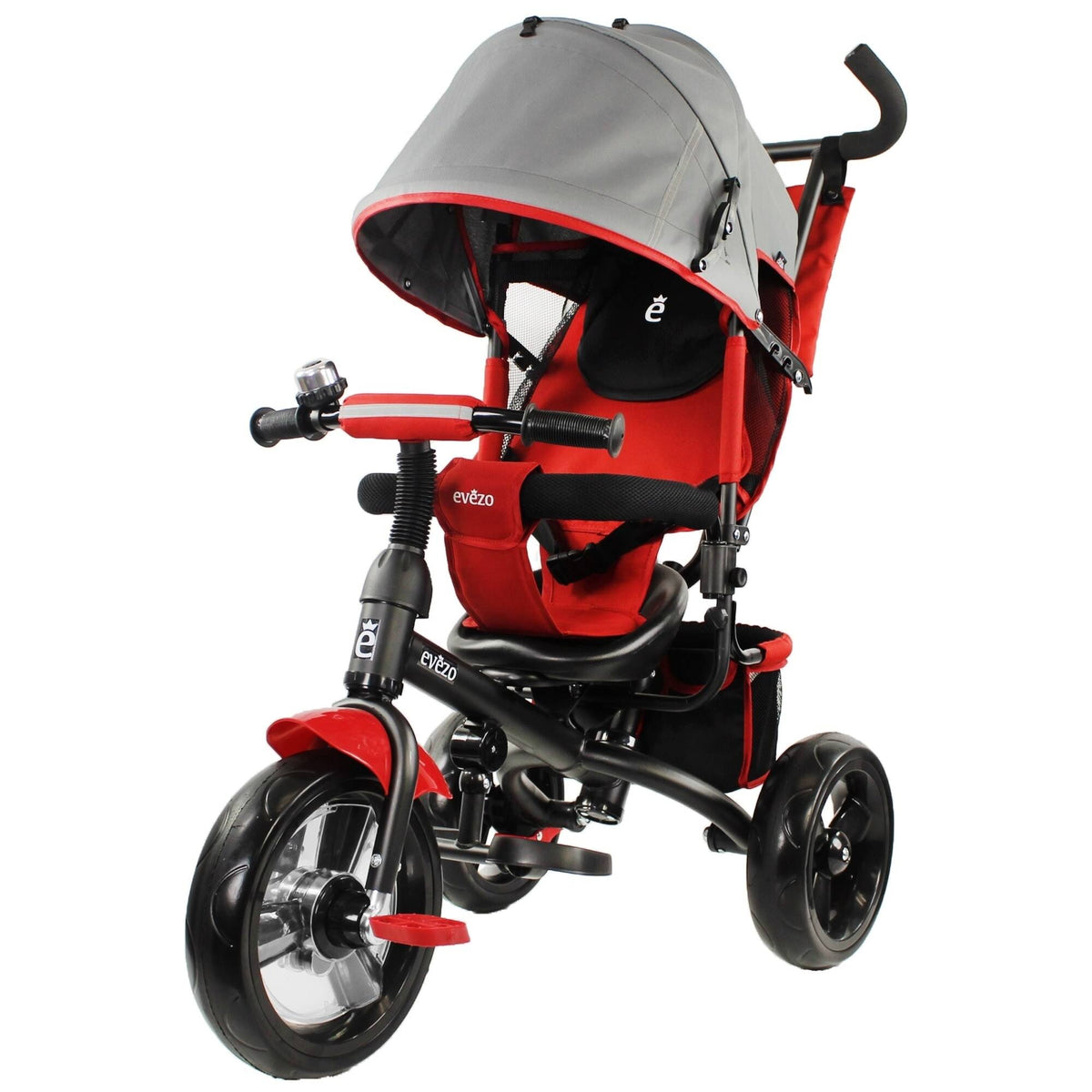 4-in-1 Stroller Trike with Full Canopy (Purple) E59048