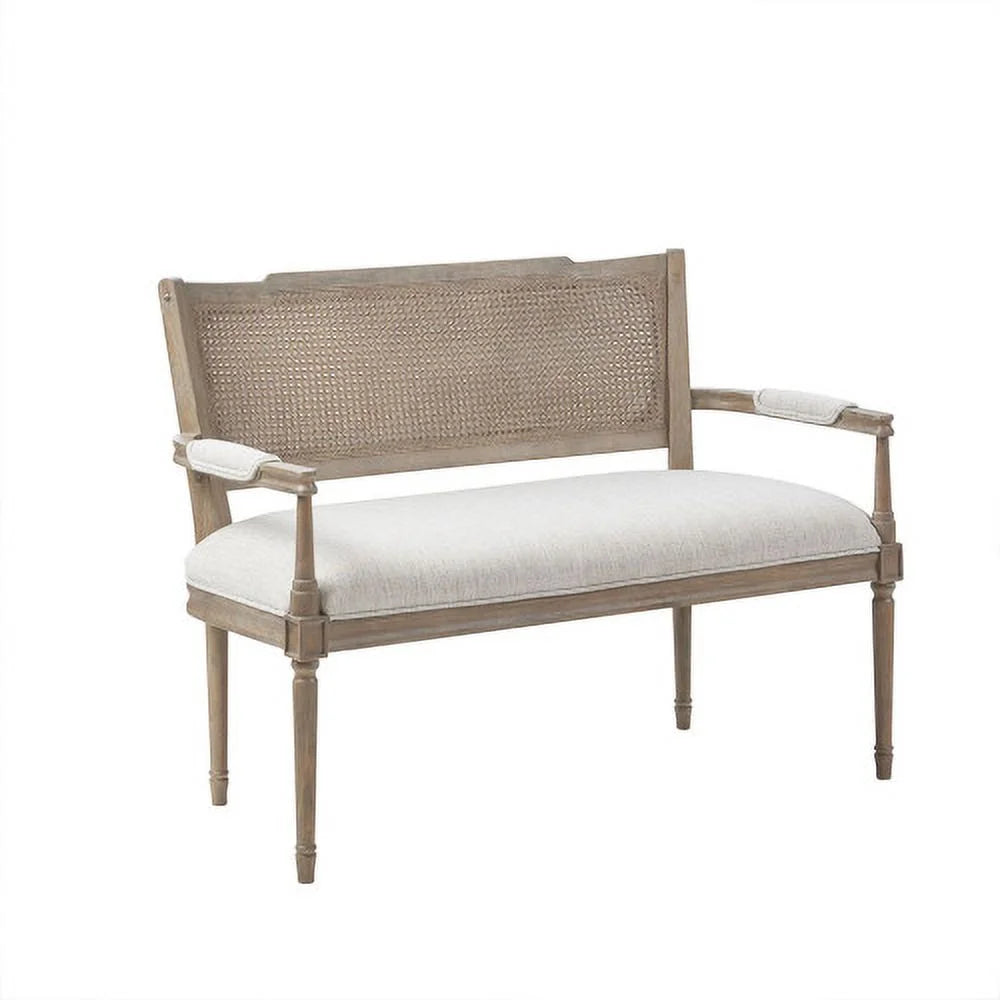 Beige Polyester Loveseat L18346