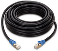 Cat7 Outdoor Ethernet Cable 400 ft Waterproof with Gold-Plated RJ45 Connector F2729