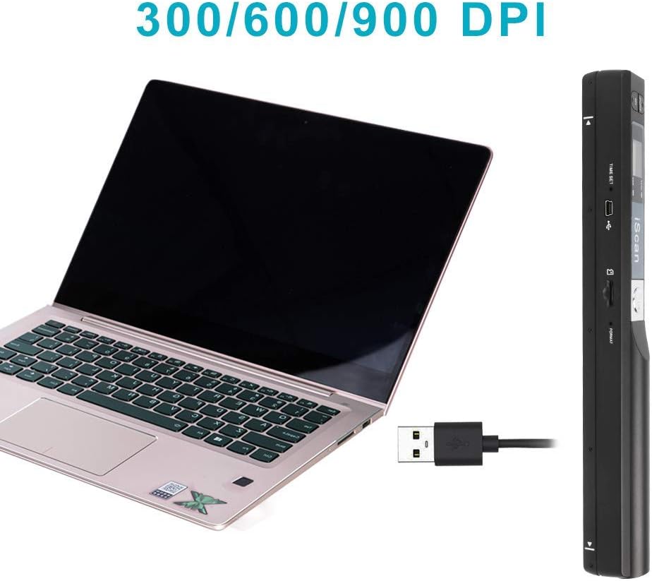 Handheld Document Scanner 900 DPI A4 H64968