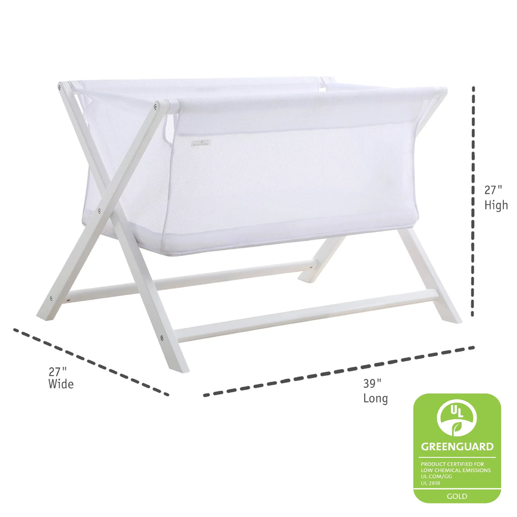 White Breathable Mesh Portable Sleeper E786522