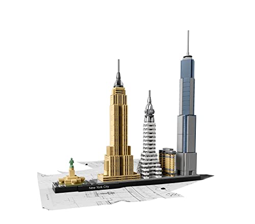 LEGO Architecture New York City Model Kit Building Blocks N839607