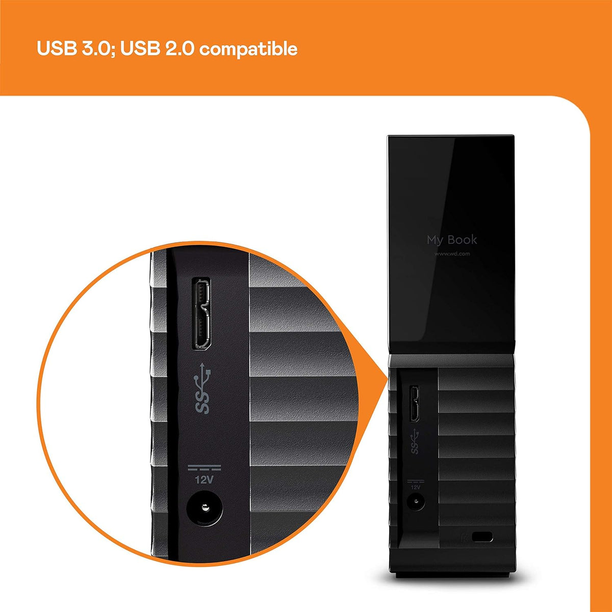 18TB My Book Desktop External Hard Drive USB 3.0 D30399