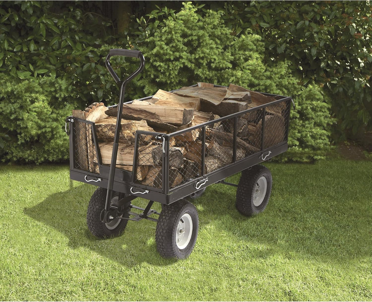 Steel Garden Wagon 1400-Lb. Capacity E60025