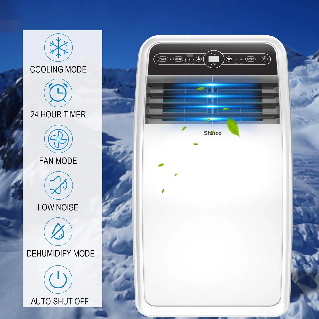4350BTU 3 in 1 Portable Air Conditioner with Remote Control C15631