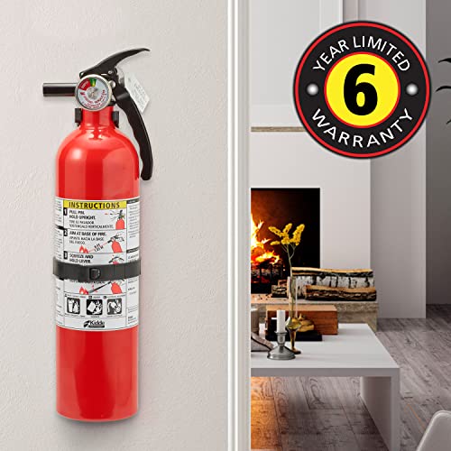 Red 2 Pack Dry Chemical Fire Extinguisher Y9721