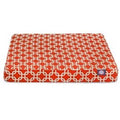 Red Rectangle Orthopedic Memory Foam Dog Bed L69583