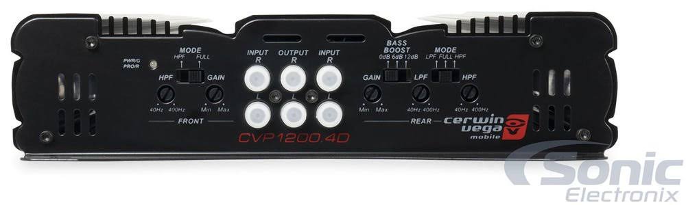 1,200-watt-max 4-Channel Class D Amp Y75967