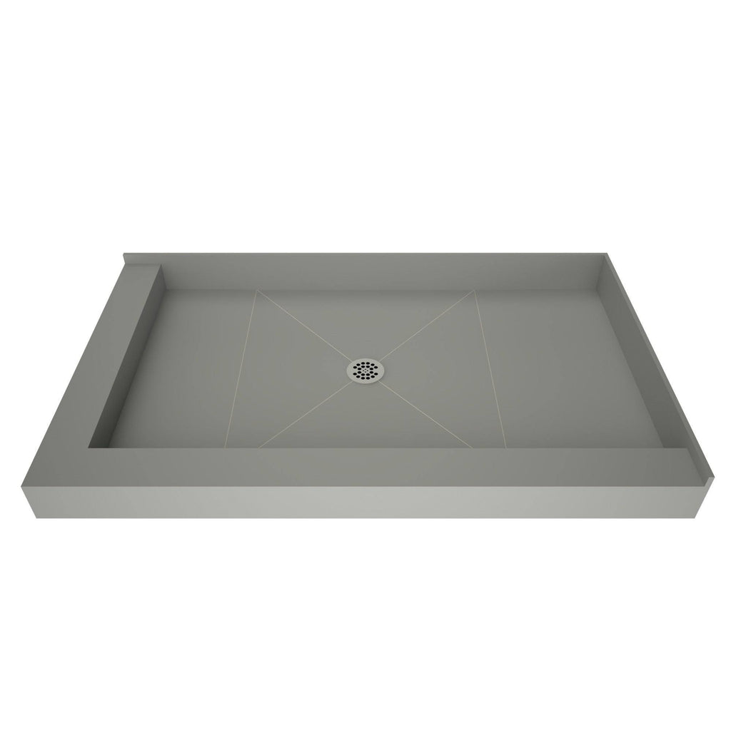 32x22 x 48x22 Double Threshold Shower Base with Drain Plate B121883