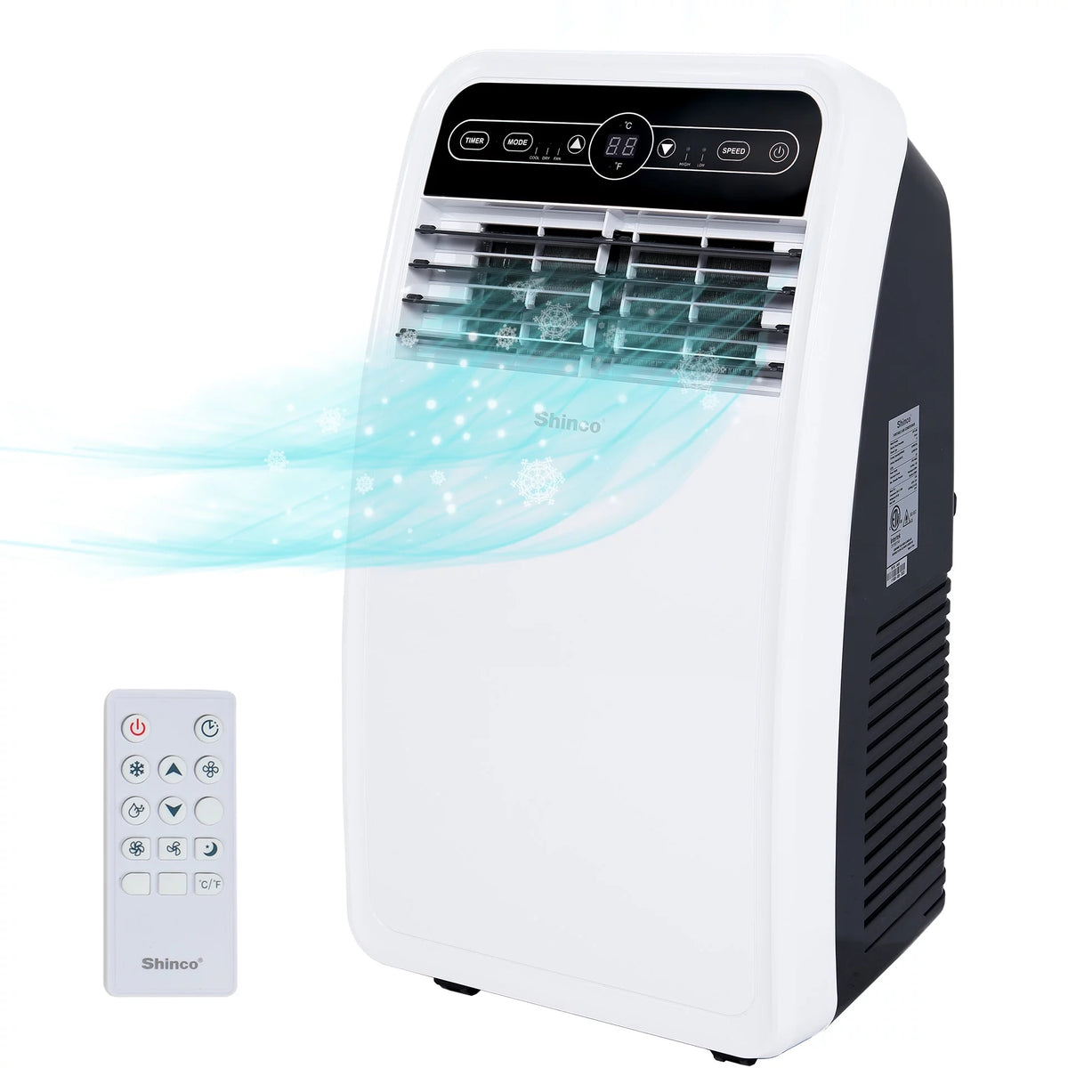 4350BTU 3 in 1 Portable Air Conditioner with Remote Control C15631