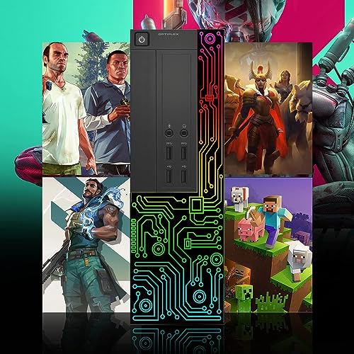 RGB Intel Core i5 Gaming Desktop PC with 24 Inch Monitor Q407