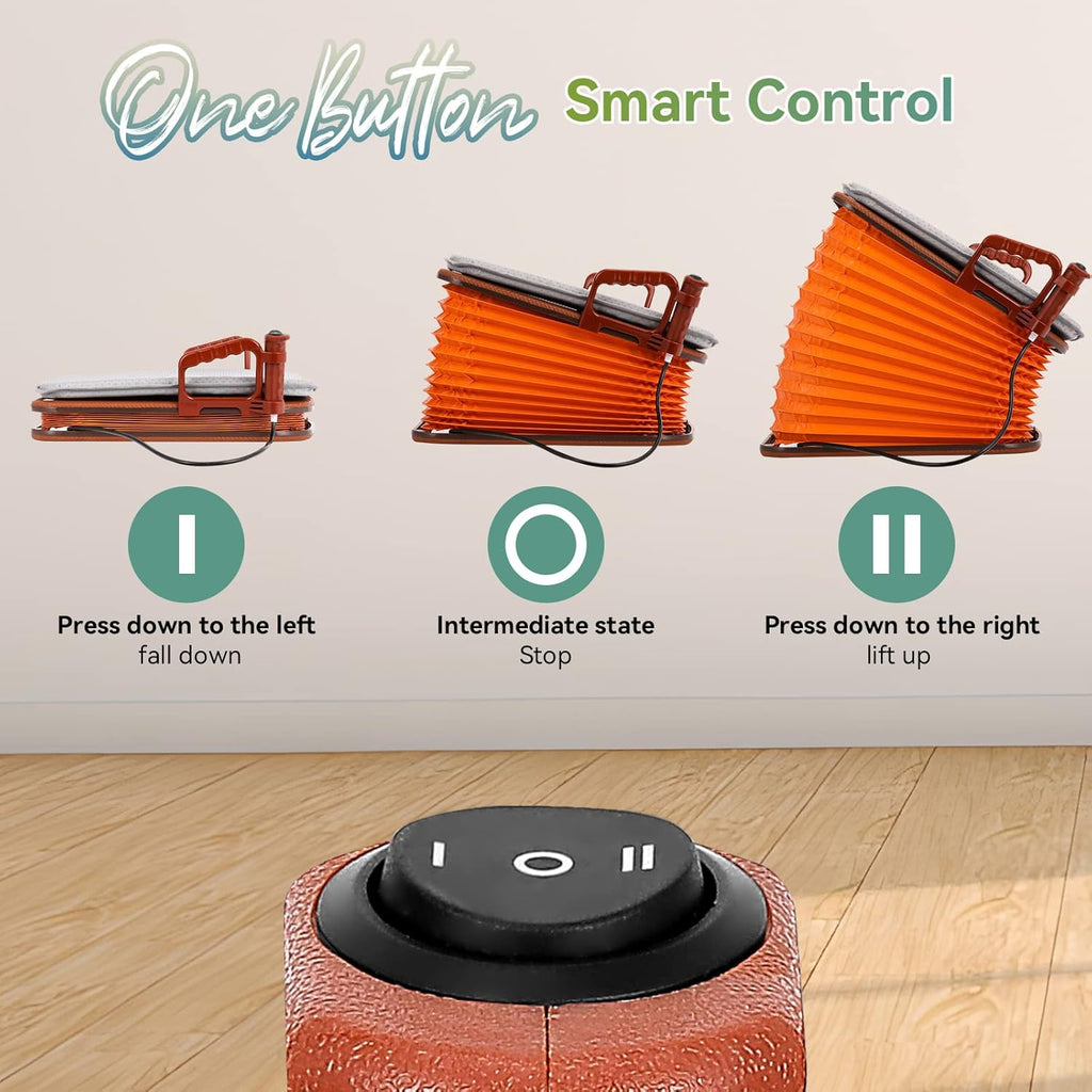 Portable seat lift with Button Control E3001