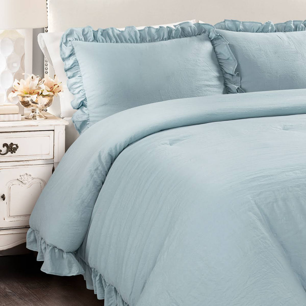 King Light Gray Comforter Set K790