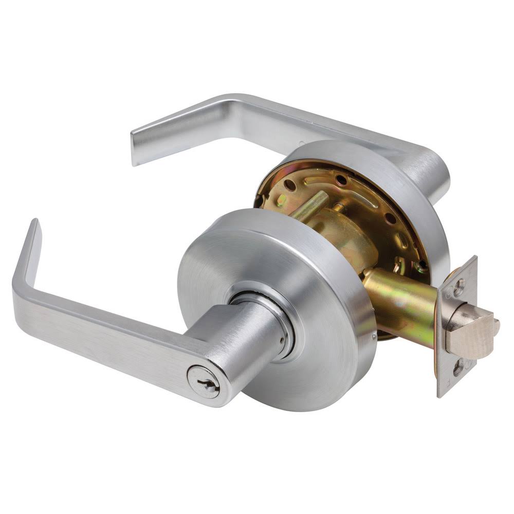 Cylindrical Lock Satin Chrome P160502