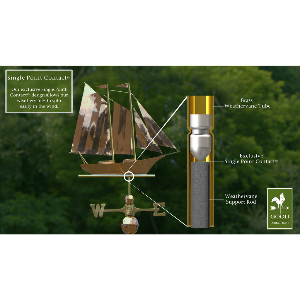 Polished Copper Weathervane D671272