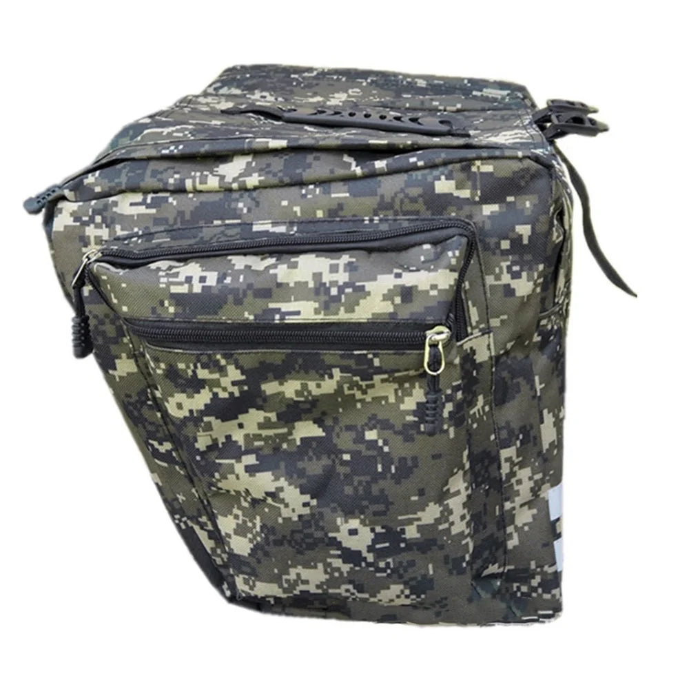 Rear Seat Bag Cycling Bike Rack Double Pannier Bag Y340980