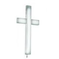 Christian Lighted Church Sign White Plexiglass LED Light C525