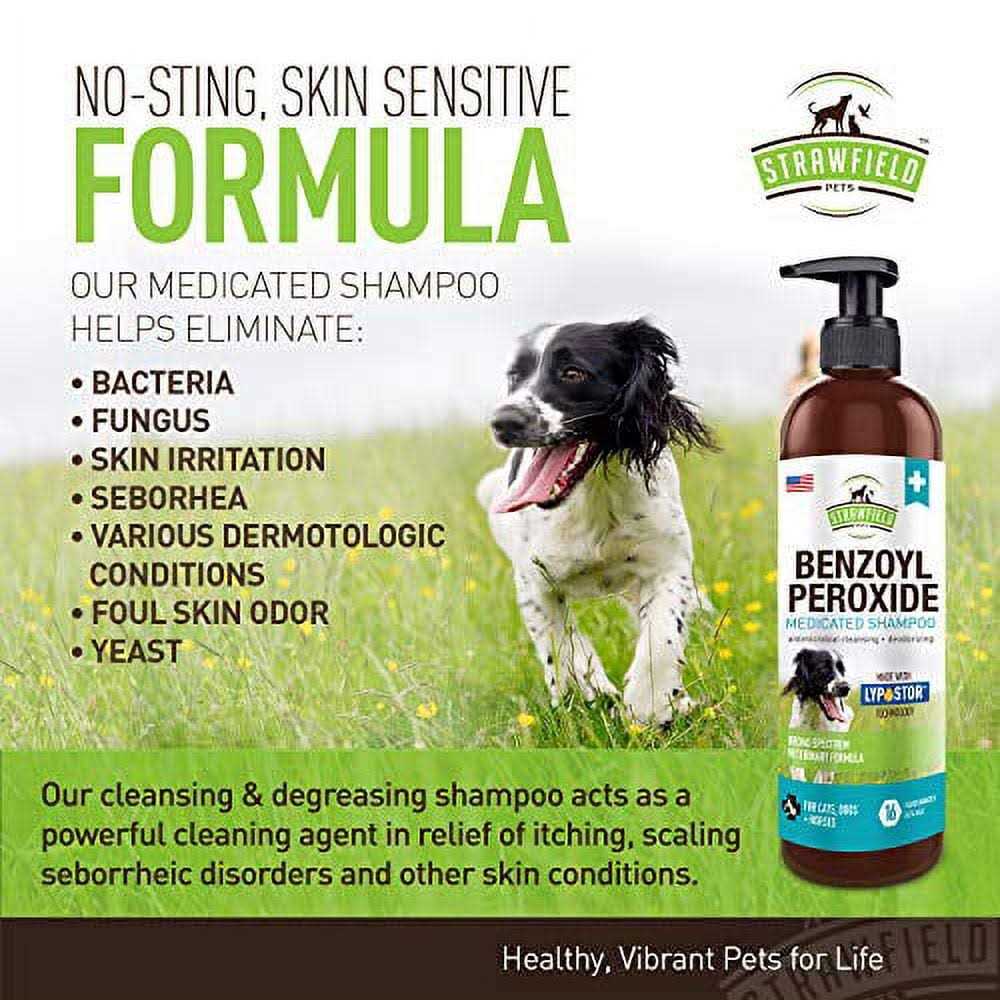 Benzoyl Peroxide Shampoo for Dogs & Cats U79775