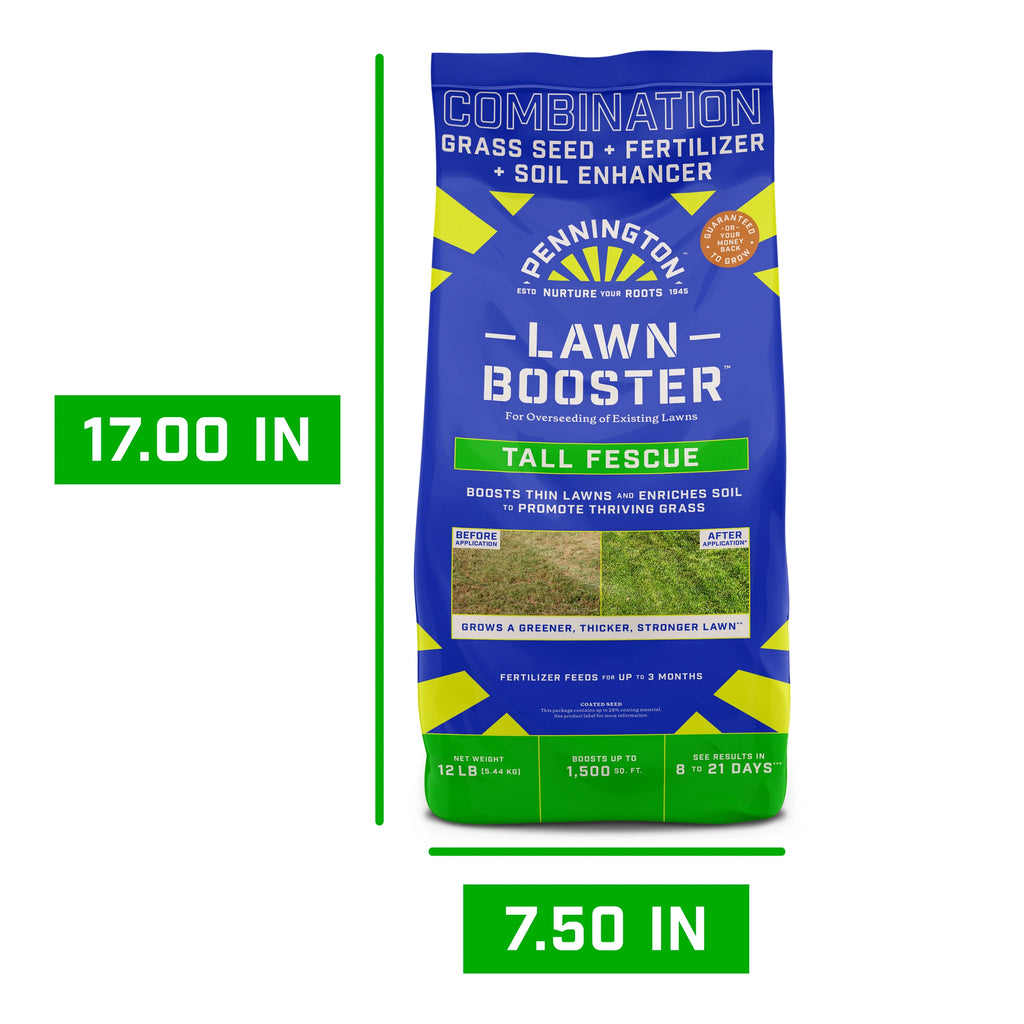 Tall Fescue Grass Seed and Fertilizer Mix, 12 lb. S870
