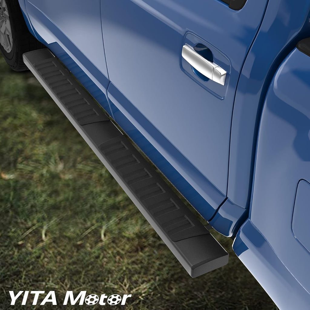 Black Aluminum Running Boards Side Steps C91330