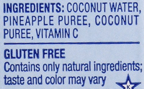 Coconut Water Variety Pack 16.9 Ounce Pack of 12 T976762