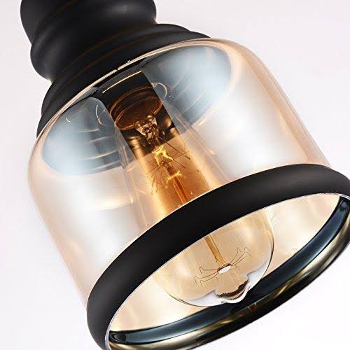 Glass Hanging Lights with Plug in Cord and Dimmer Switch R8980