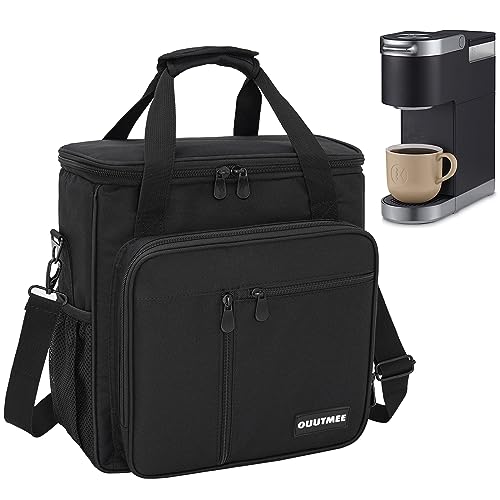 Coffee Maker Carrying Bag with Extra Pockets and Shoulder Strap A242610